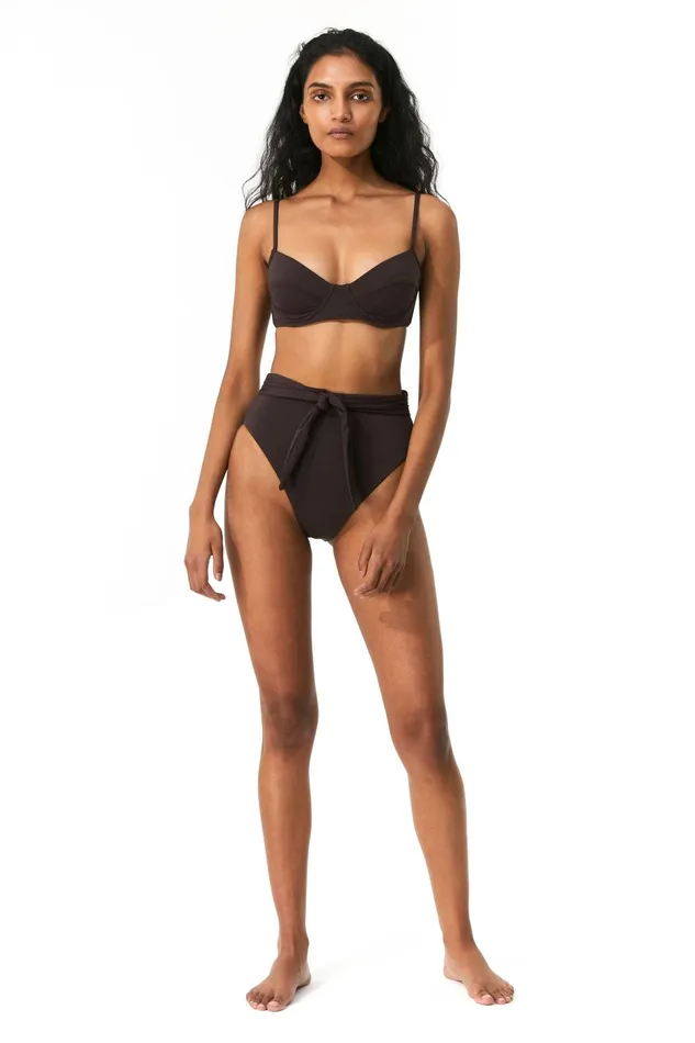 Women Mara Hoffman Bikini Tops Lua Bikini Top Tabacco Women Mara Hoffman Bikini Tops Lua Bikini Top Tabacco