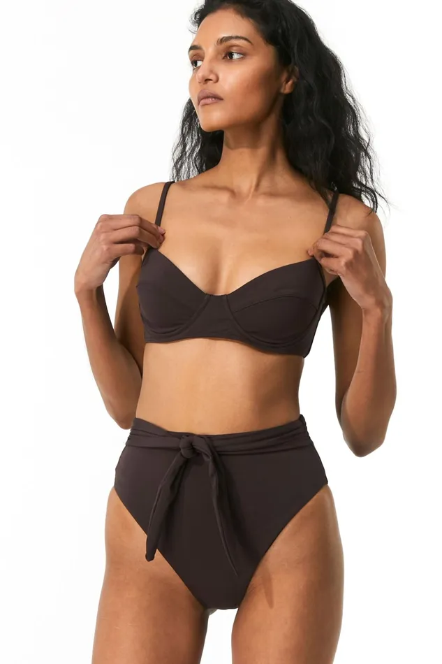 Women Mara Hoffman Bikini Tops Lua Bikini Top Tabacco Women Mara Hoffman Bikini Tops Lua Bikini Top Tabacco