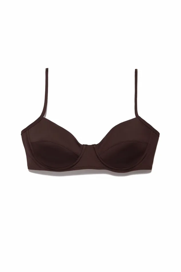 Women Mara Hoffman Bikini Tops Lua Bikini Top Tabacco Women Mara Hoffman Bikini Tops Lua Bikini Top Tabacco