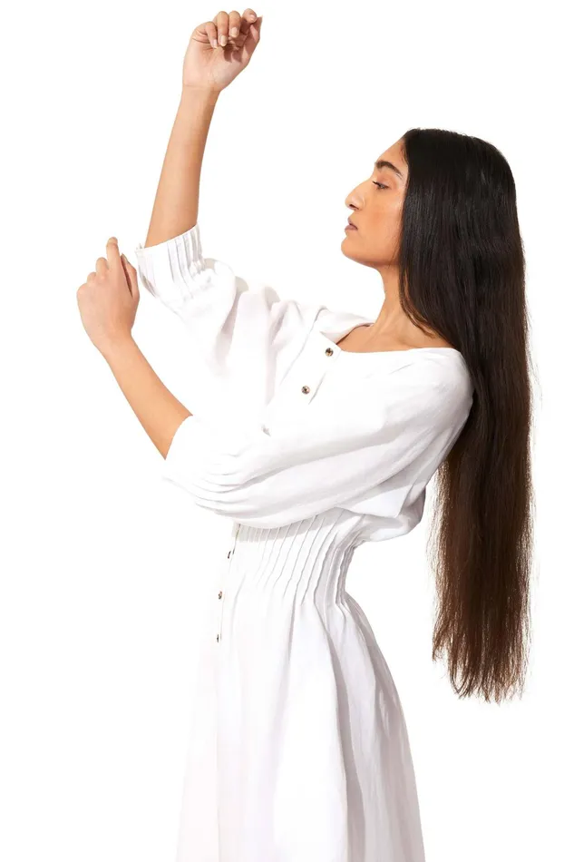 Women Mara Hoffman Dresses Amia Dress White Women Mara Hoffman Dresses Amia Dress White