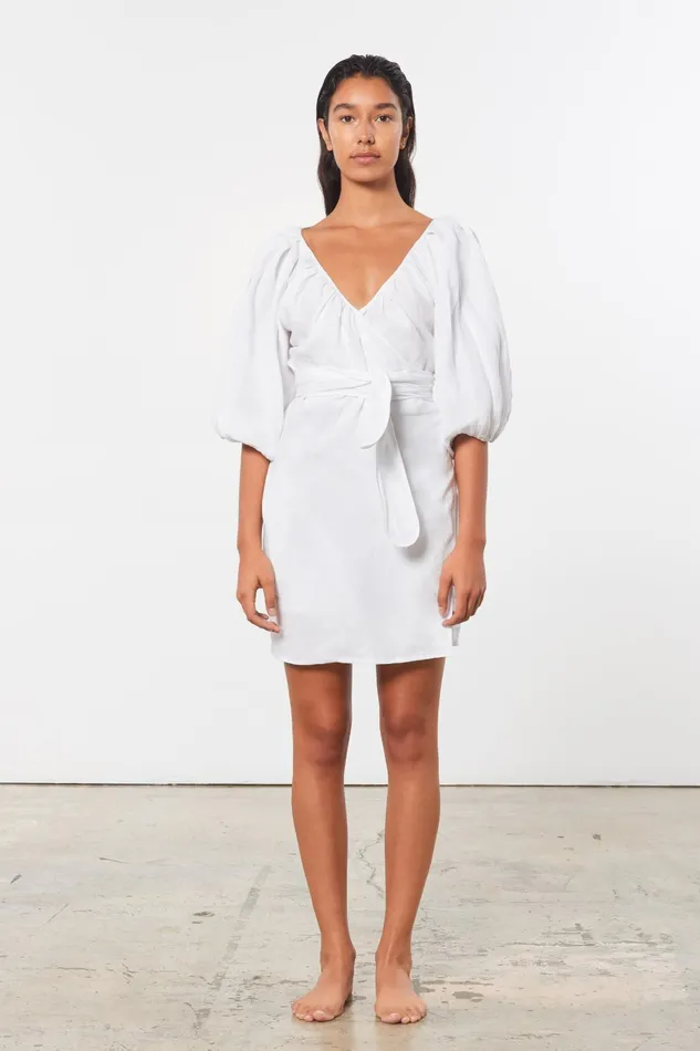 Women Mara Hoffman Dresses Coletta Dress White