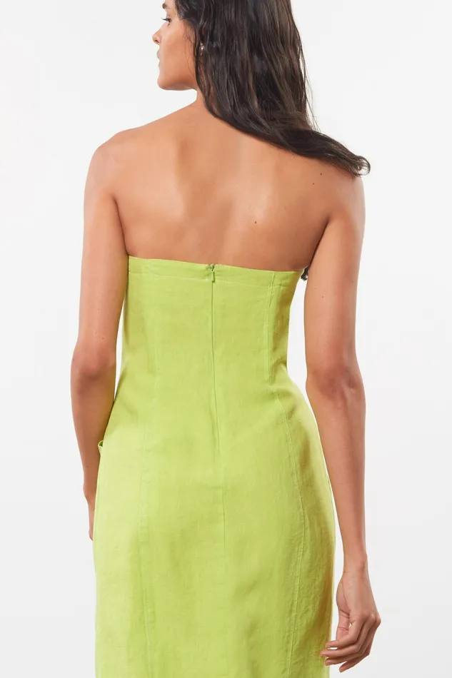 Women Mara Hoffman Dresses Diaz Dress Green Women Mara Hoffman Dresses Diaz Dress Green