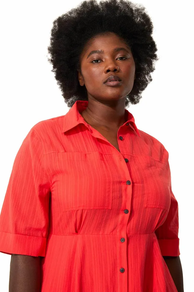 Women Mara Hoffman Dresses Extended Lorelei Dress Red Women Mara Hoffman Dresses Extended Lorelei Dress Red