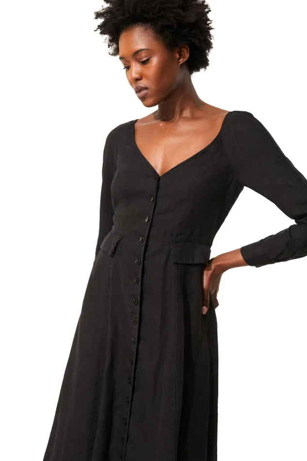 Women Mara Hoffman Dresses Silvana Dress Black