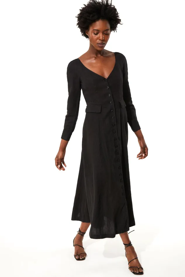 Women Mara Hoffman Dresses Silvana Dress Black