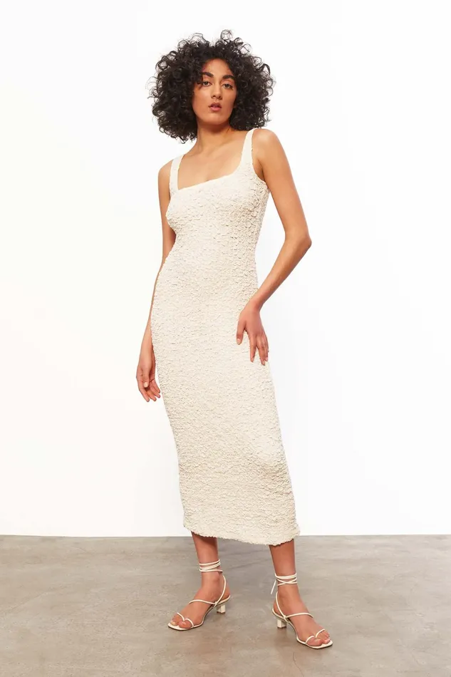 Women Mara Hoffman Dresses Sloan Dress Cream