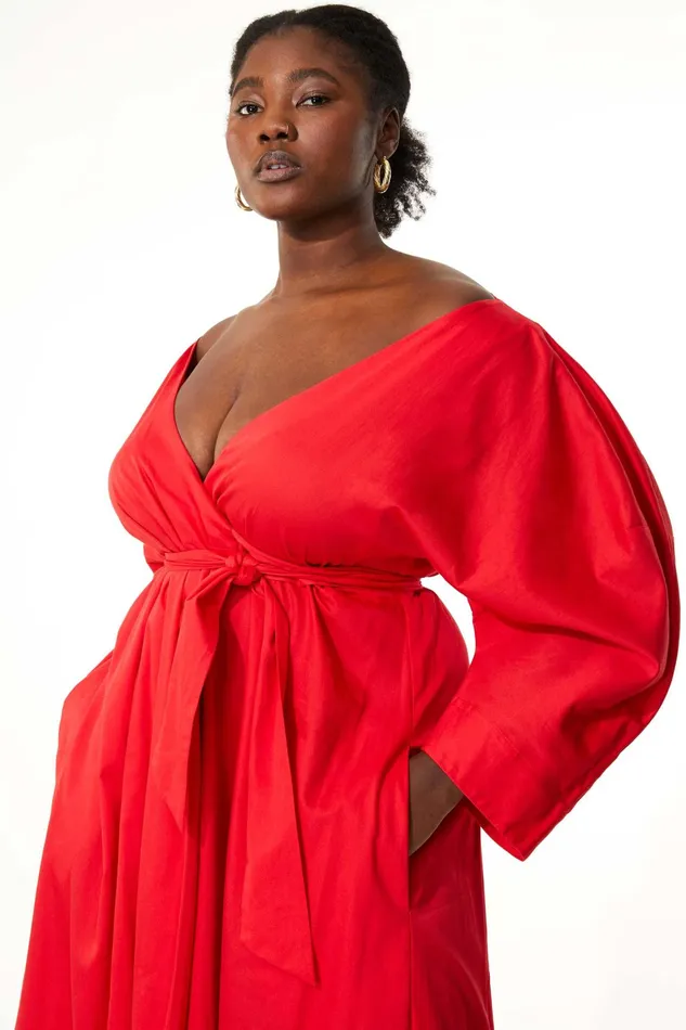Women Mara Hoffman Extended Sizes Extended Agnella Dress Red Women Mara Hoffman Extended Sizes Extended Agnella Dress Red
