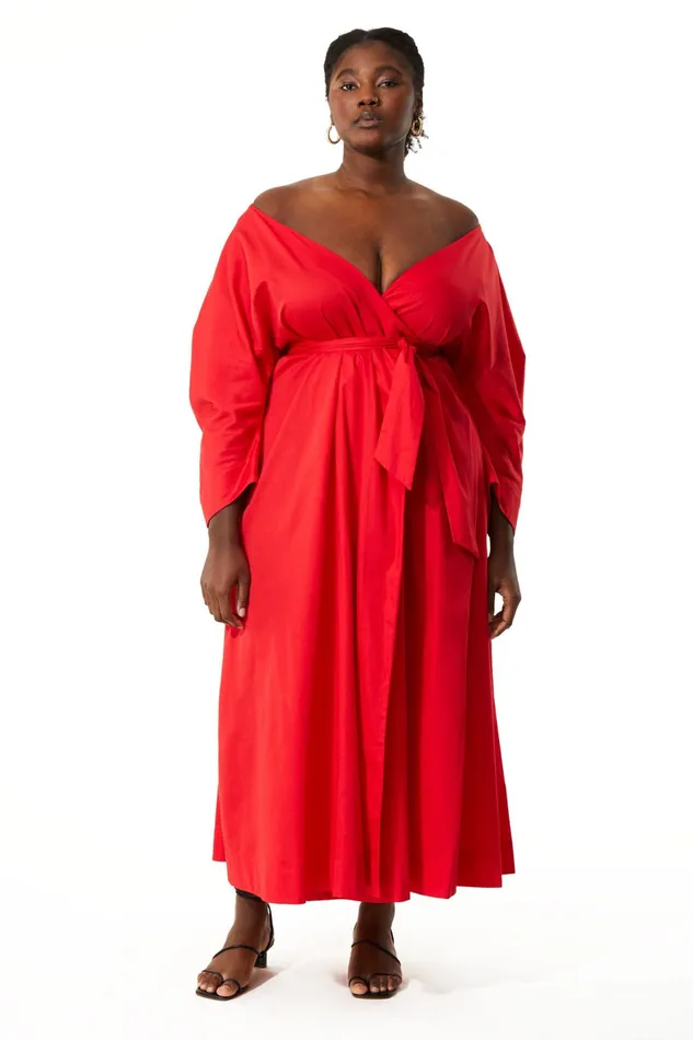 Women Mara Hoffman Extended Sizes Extended Agnella Dress Red Women Mara Hoffman Extended Sizes Extended Agnella Dress Red