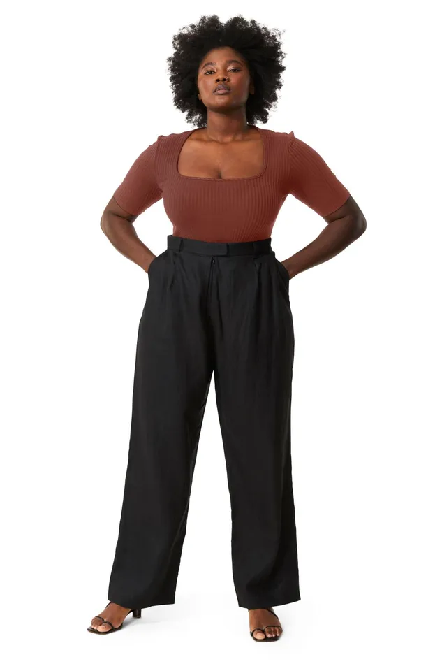 Women Mara Hoffman Extended Sizes Extended Arete Body Suit Brown