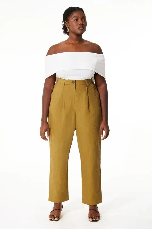 Women Mara Hoffman Extended Sizes Extended Dita Pant Olive
