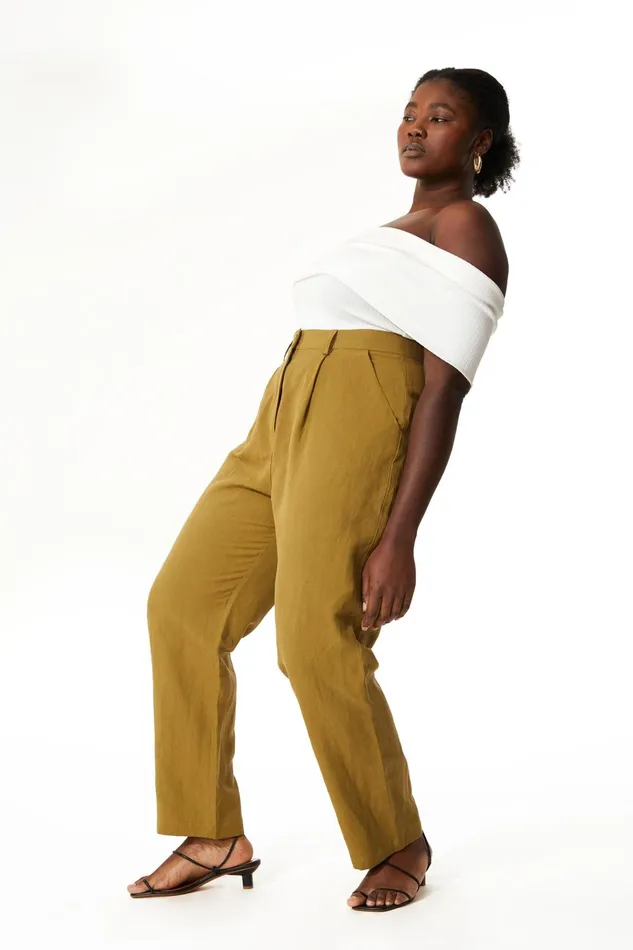 Women Mara Hoffman Extended Sizes Extended Dita Pant Olive