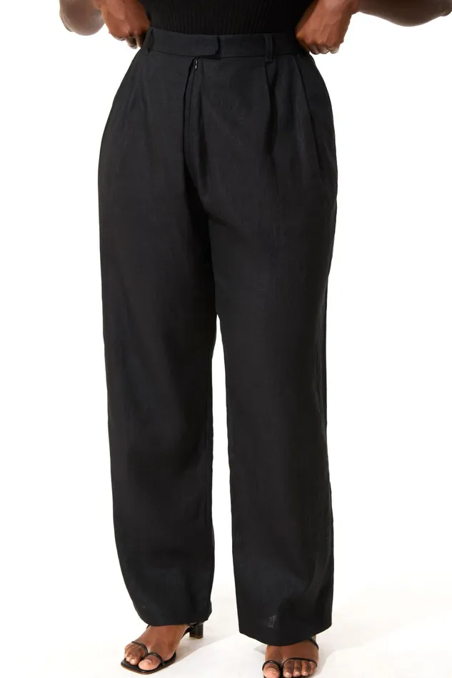 Women Mara Hoffman Extended Sizes Extended Eldora Pant Black