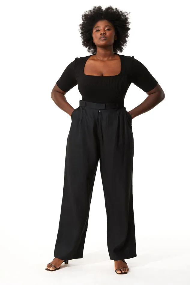 Women Mara Hoffman Extended Sizes Extended Eldora Pant Black