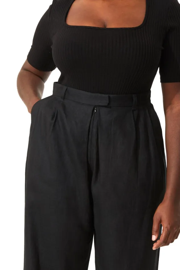Women Mara Hoffman Extended Sizes Extended Eldora Pant Black