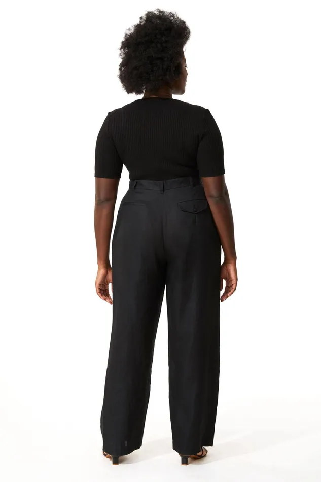 Women Mara Hoffman Extended Sizes Extended Eldora Pant Black