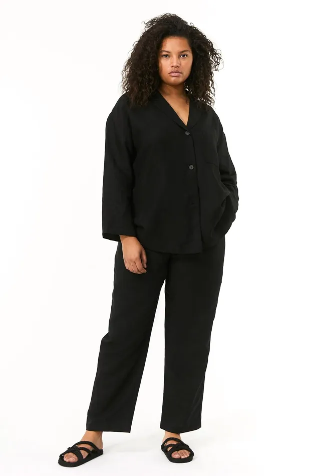 Women Mara Hoffman Extended Sizes Extended Eleanor Top Black