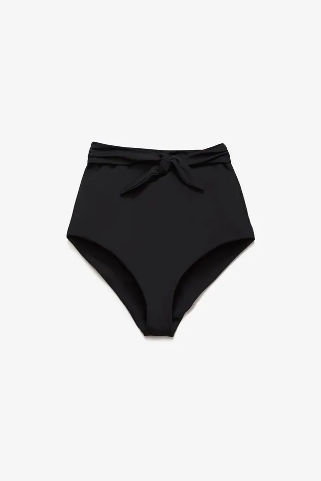 Women Mara Hoffman Extended Sizes Extended Jay Bikini Bottom Black