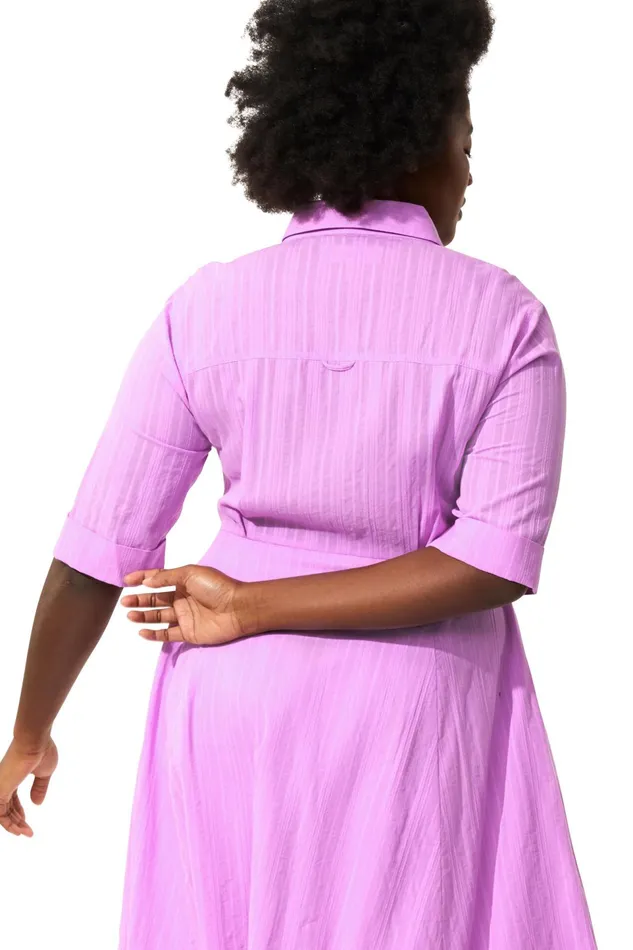 Women Mara Hoffman Extended Sizes Extended Lorelei Dress Lilac