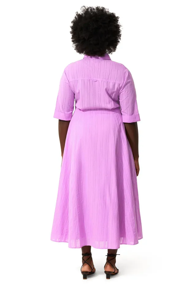 Women Mara Hoffman Extended Sizes Extended Lorelei Dress Lilac