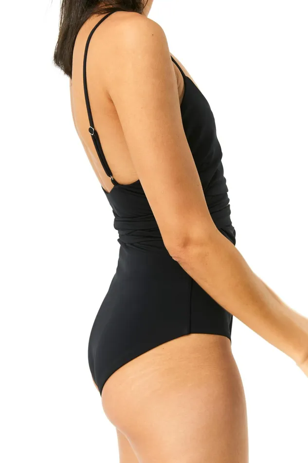 Women Mara Hoffman One Pieces Isolde One Piece Black