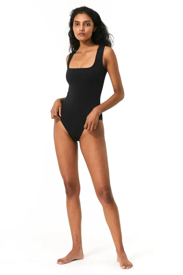 Women Mara Hoffman One Pieces Persephone One Piece Black Women Mara Hoffman One Pieces Persephone One Piece Black