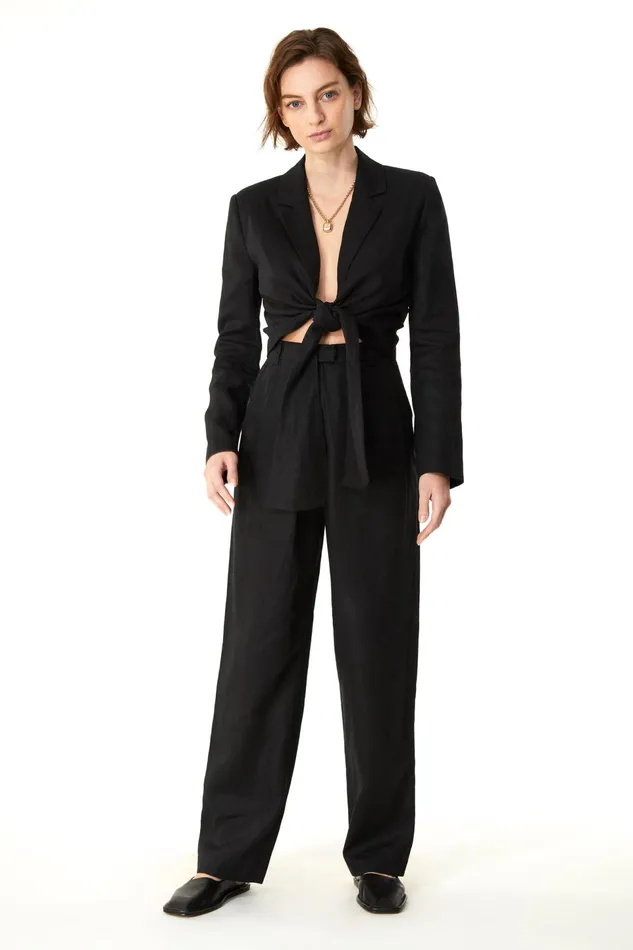 Women Mara Hoffman Outerwear Catalina Jacket Black