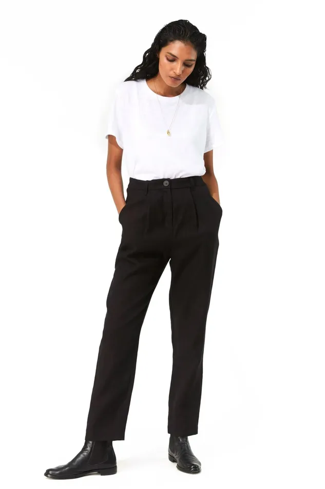 Women Mara Hoffman Pants and Shorts Dita Pant Black