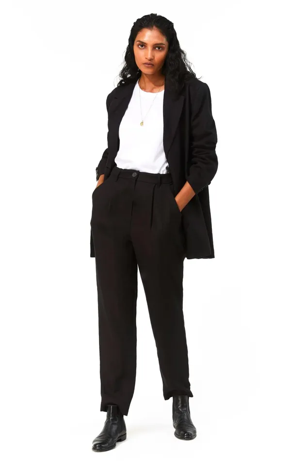 Women Mara Hoffman Pants and Shorts Dita Pant Black