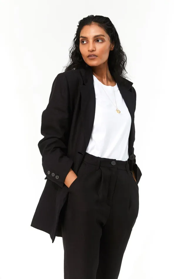 Women Mara Hoffman Pants and Shorts Dita Pant Black