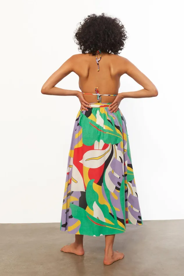 Women Mara Hoffman Skirts Katrine Skirt Black Multi Women Mara Hoffman Skirts Katrine Skirt Black Multi