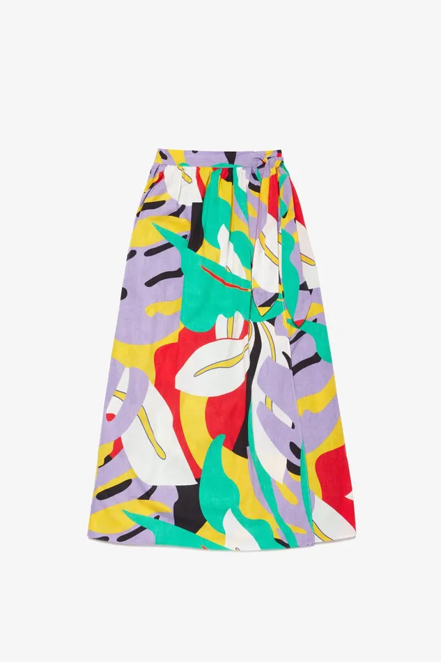 Women Mara Hoffman Skirts Katrine Skirt Black Multi Women Mara Hoffman Skirts Katrine Skirt Black Multi