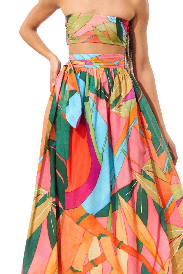 Women Mara Hoffman Skirts Katrine Skirt Print Women Mara Hoffman Skirts Katrine Skirt Print