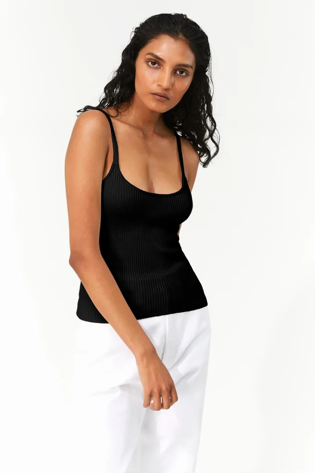 Women Mara Hoffman Sweaters Caro Sweater Black