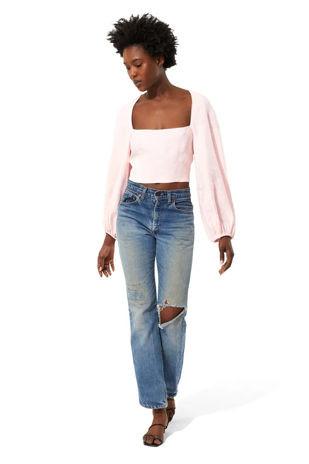 Women Mara Hoffman Tops Moon Top Blush