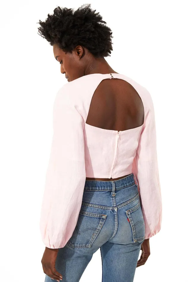 Women Mara Hoffman Tops Moon Top Blush