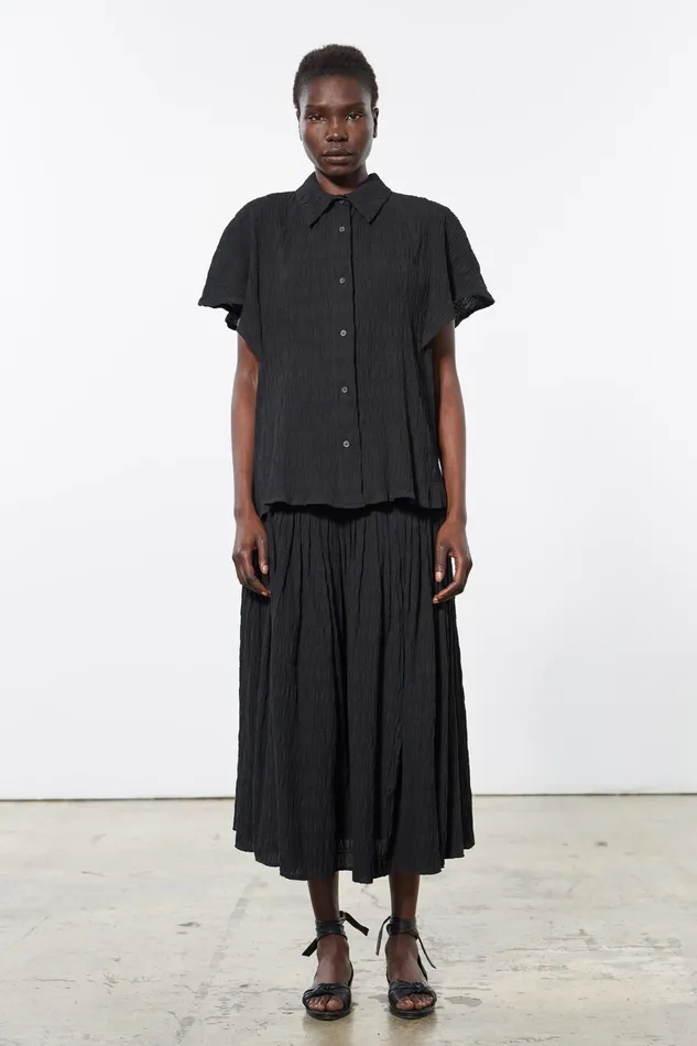 Women Mara Hoffman Tops Phebe Top Black