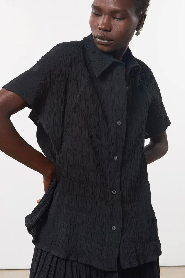 Women Mara Hoffman Tops Phebe Top Black