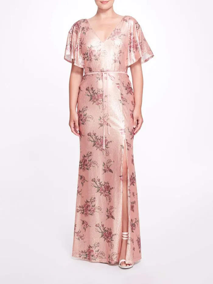 Women Marchesa Marchesa Notte Lucca Blush