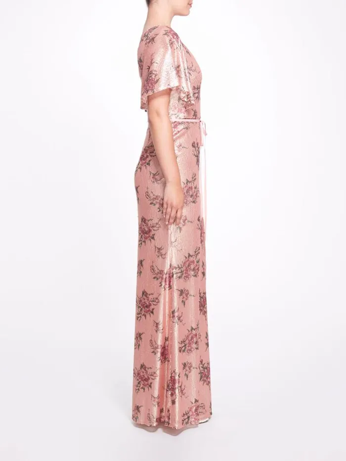 Women Marchesa Marchesa Notte Lucca Blush