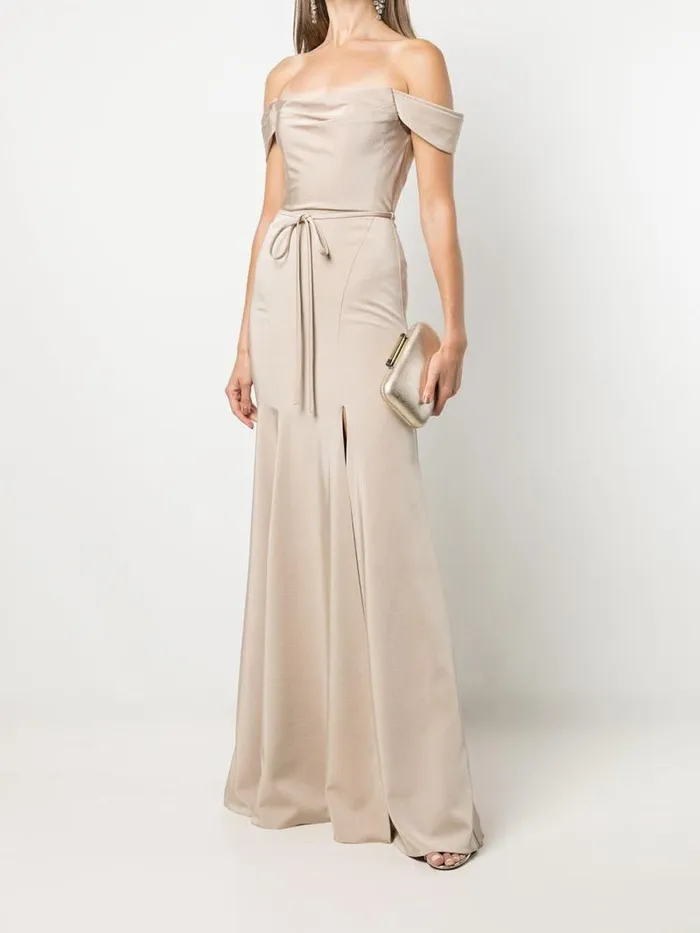 Women Marchesa Marchesa Notte Rimini Champagne
