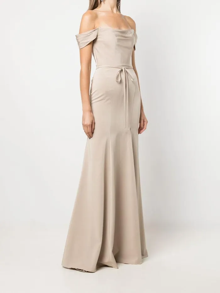 Women Marchesa Marchesa Notte Rimini Champagne