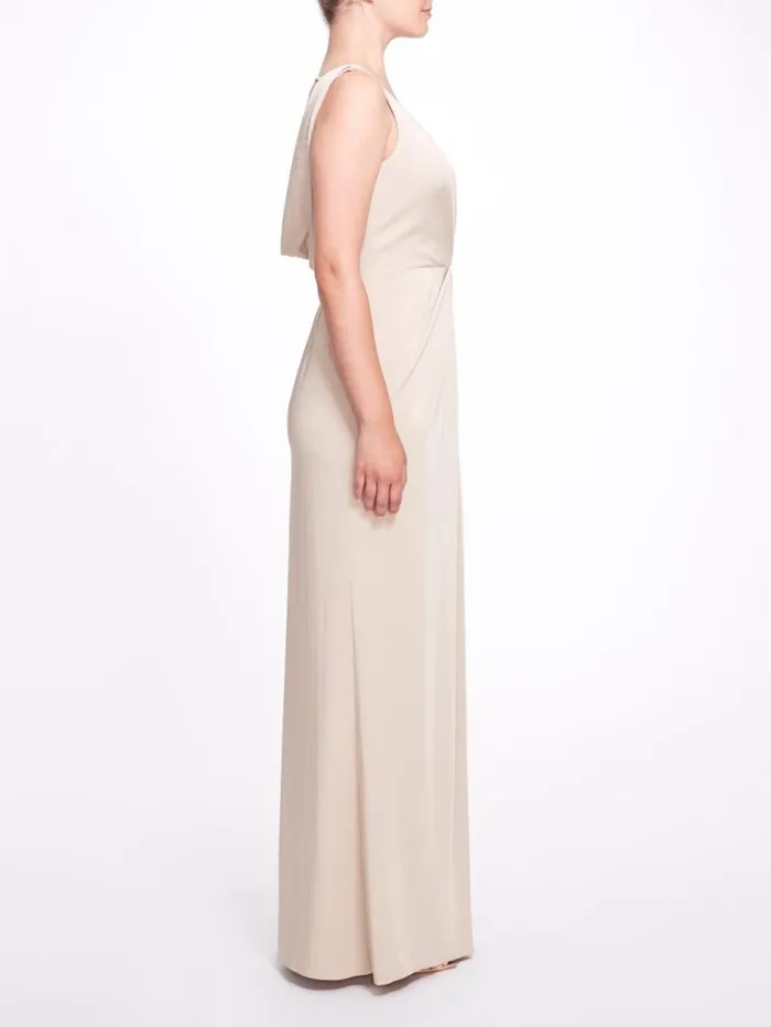 Women Marchesa Marchesa Notte Turin Champagne