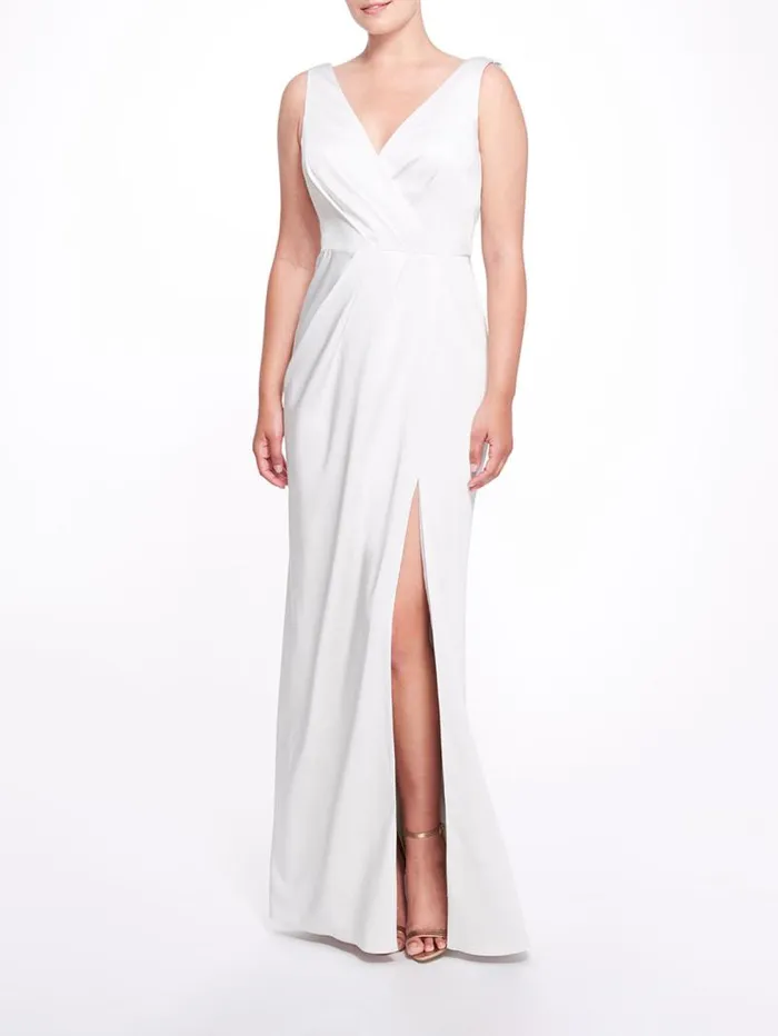 Women Marchesa Marchesa Notte Turin Dove Grey