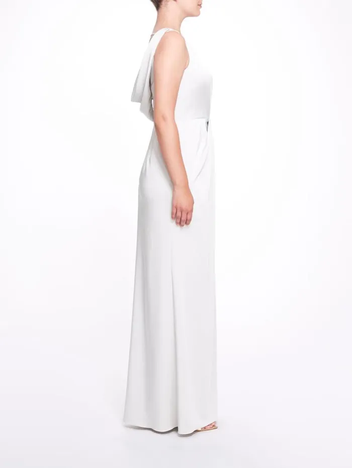 Women Marchesa Marchesa Notte Turin Dove Grey