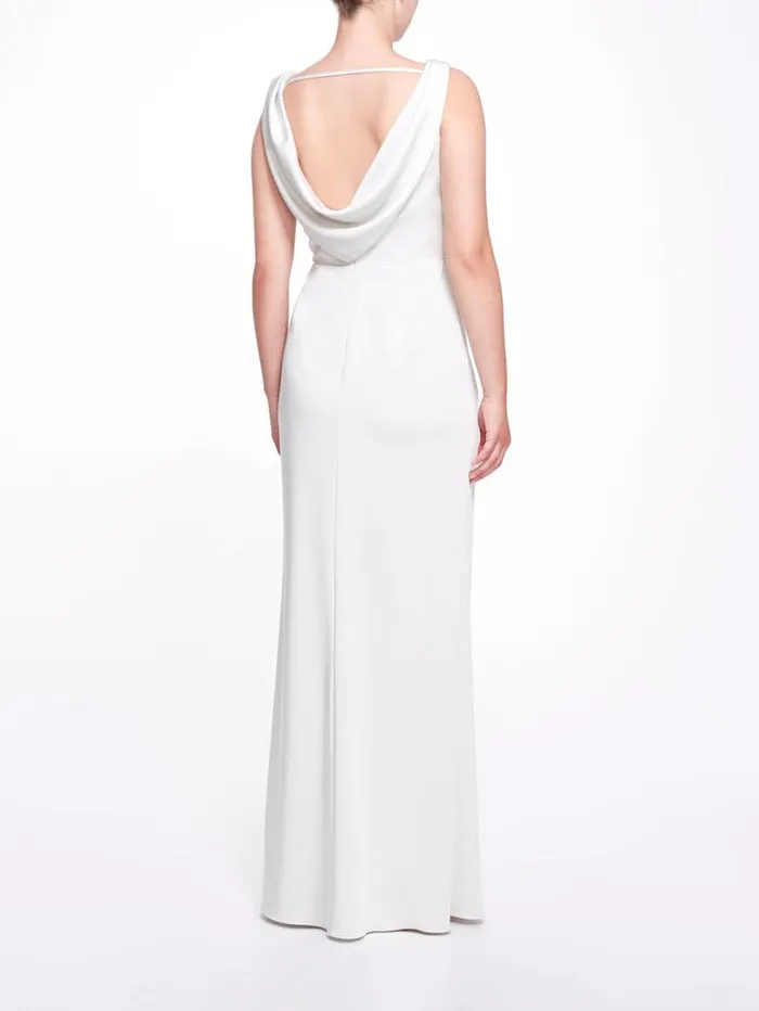Women Marchesa Marchesa Notte Turin Dove Grey