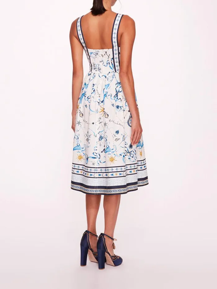 Women Marchesa Marchesa Rosa Willow Blue Multi