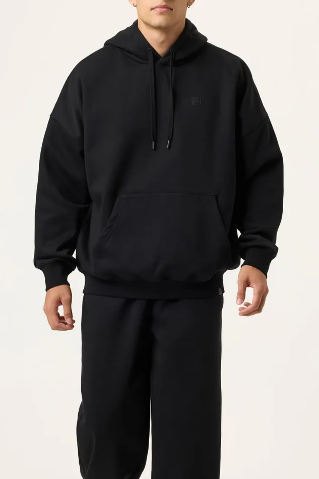 Women Matching Sets Fila Apex Oversized Hoodie 001 Black Women Matching Sets Fila Apex Oversized Hoodie 001 Black