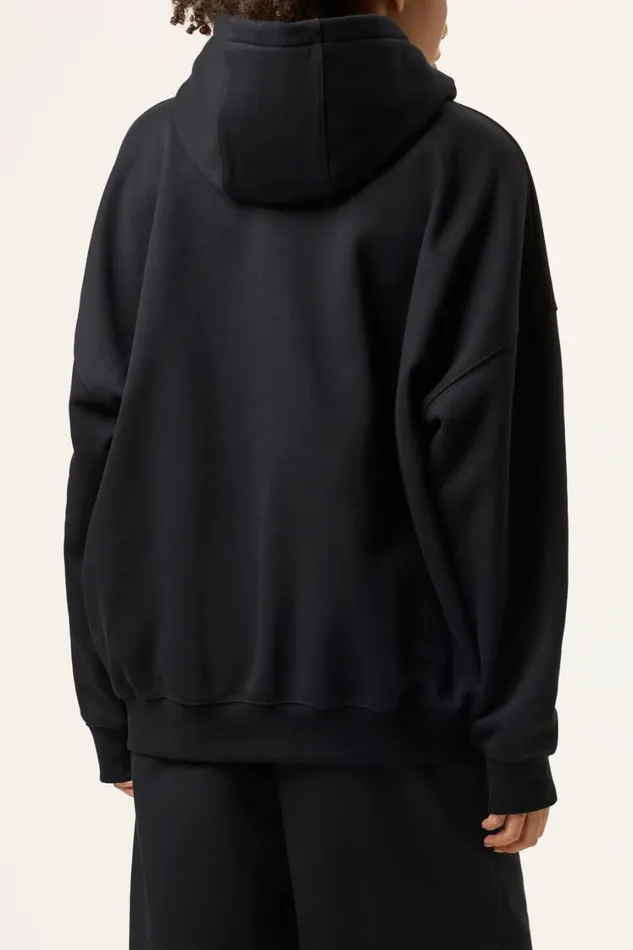 Women Matching Sets Fila Apex Oversized Hoodie 001 Black Women Matching Sets Fila Apex Oversized Hoodie 001 Black