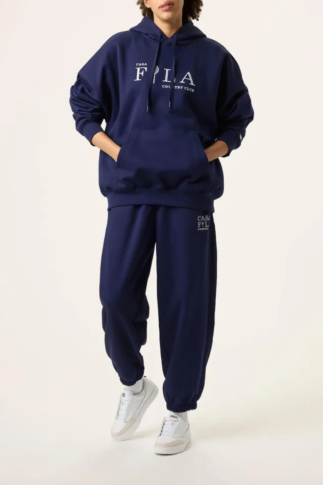 Women Matching Sets Fila Casa Fila Country Club Hoodie 400 Fila Navy Women Matching Sets Fila Casa Fila Country Club Hoodie 400 Fila Navy