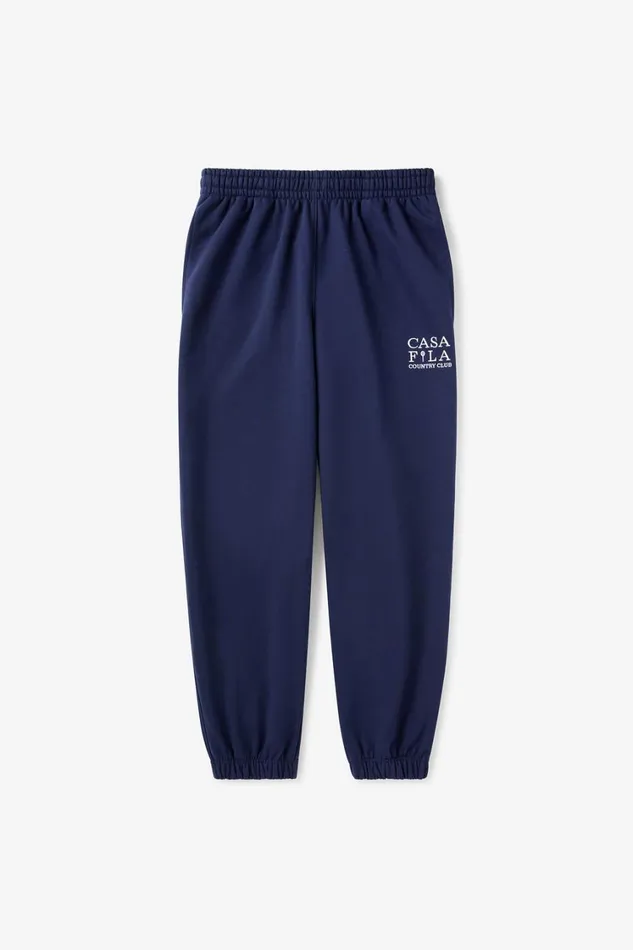 Women Matching Sets Fila CASA FILA Country Club Jogger 400 Fila Navy